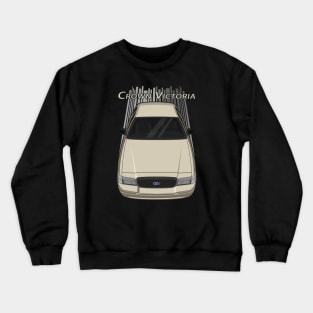 Ford Crown Victoria Police Interceptor - Gold Crewneck Sweatshirt